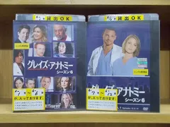DVD グレイズ・アナトミー シーズン6 全12巻 ※ケース無し発送 レンタル