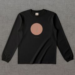 和柄長袖Tシャツ　業平格子 -彩・円-［長袖］
