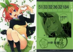 【中古】クリアファイル 中野四葉 クリアファイルセット(2枚入り) 「五等分の花嫁展」