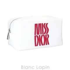 【ノベルティ】 クリスチャンディオール Dior コスメポーチスクエア #ホワイト [723145]