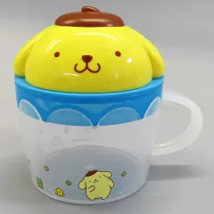 【中古】ハッピーセット ポムポムプリン ふた付きジューサーカップ 「サンリオキャラクターズ 第1弾」 ハッピーセット