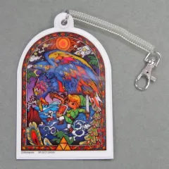 【中古】小物(キャラクター) 風のタクト ステンドグラスA ストラップ付きカードケース 「一番くじ ゼルダの伝説 ハイラルライフスタイル」 E賞