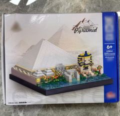 피라미드 1476PCS 마이크로 블록 장난감 교육 장난감 모델 어린이 완구 조립