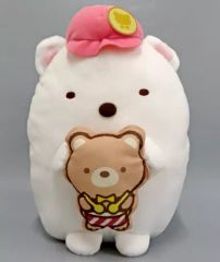 [중고] 봉제인형 시로쿠마 오오키나코로트와 봉제인형 BIG Part2 [영화 스미코구라시 츠기하기 공장의 신비한 코]