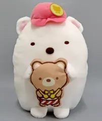 【中古】ぬいぐるみ しろくま おおきなころっとぬいぐるみBIG Part2 「映画 すみっコぐらし ツギハギ工場のふしぎなコ」