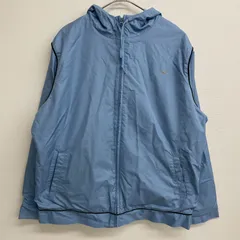 NIKE トラックジャケット アクアブルー 水色 フード フルジップ【メンズM】