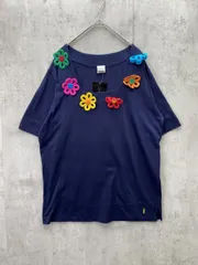 F659 新品未使用 M イヴサンローラン ロゴ刺繍 Tシャツ レディース F659 新品未使用 M イヴサンローラン ロゴ刺繍 Tシャツ
