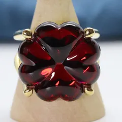 Baccarat 赤いクリスタルリング ブランド 品 通販ファッション - Baccarat クリスタル リング