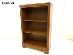 【アメリカ家具】本棚 3段 ブックシェルフ ブックケース オープンラック ビンテージ アンティーク (240) ☆AD28AK-2