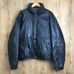 エディーバウアーレザーダウンジャケット 80'S EDDIE BAUER Leather Down Jacket M/BLACK 80年代 エディ