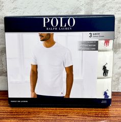 ◾️展示品◾️POLO RALPH LAUREN スリムフィット Tシャツ 3枚セット 大きいサイズ【1846504】