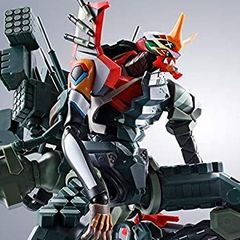 [중고] ROBOT혼 에반게리온 [SIDE EVA] 에반게리온 신 2호기 α-신극장판- 약 170mm ABS&PVC제 도장이 끝난 가동 피규어