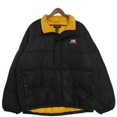 POLO JEANS ポロジーンズ ダウンジャケット ラルフローレン ブラック (メンズ XL) 中古 古着 A2721