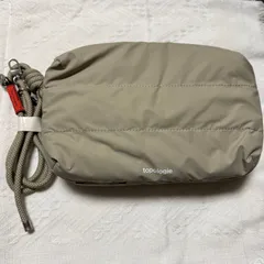 【２点セット】 トポロジー  topologie Bottle Sacoche Large Taupe（ストラップ付き)