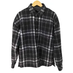 アズールバイマウジー AZUL by moussy SHAGGY CHECK SHIRT メンズ JPN：M 