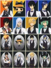 【中古】キャラカード 全16種セット 「家庭教師ヒットマンREBORN! アニメイトフェア in 2025 描き下ろし カジノver. トレーディングアクリルカード」