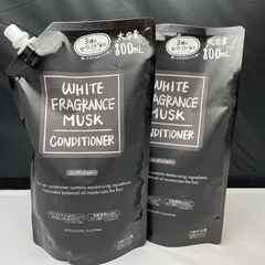 ホワイト　フレグランス　ムスク　コンディショナー詰替え800ml　２袋セット