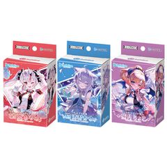 【新品 セット販売】hololive OFFICIAL CARD GAME ホロライブ オフィシャルカードゲーム スタートデッキ 赤 百鬼あやめ ＆ 青 猫又おかゆ ＆ 紫 癒月ちょこ
