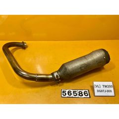 [VL 56586]ヤマハ YAMAHA TW200 DG07J-008 社外マフラー