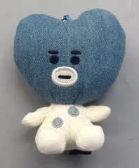 【中古】キーホルダー TATA(ブイ) マスコット(デニム) 「BT21」 