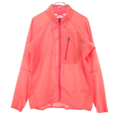 美品 DESCENTE デサント 長袖 ウインドブレーカー L ピンク レディース 古着