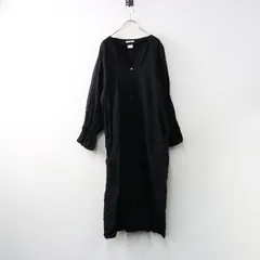 【値下げ】ツハルバイサマンサモスモス × バルバル TSUHARU by Samansa Mos2 SM2 bul bul リネンVネックロングワンピース F【2400014413137】のサムネイル
