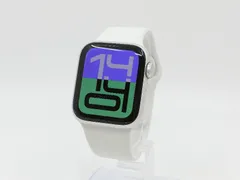 【中古】Apple Watch SE 2世代 GPS 40mm シルバーアルミニウムケース ホワイトスポーツバンド MNJV3J/A　#2126
