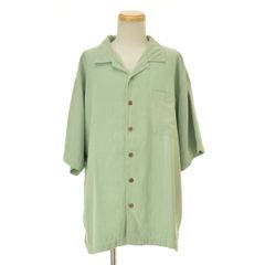 90s Tommy Bahama シルク オープンカラー シャツ ヘリンボーン - メルカリ