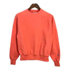 Champion チャンピオン REVERSE WEAVE リバースウィーブ スウェット 無地 サーモンピンク (メンズ SMALL) 中古 古着 R5216