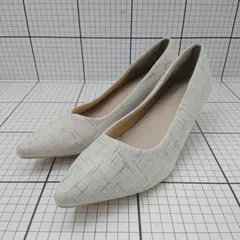 ◇ Θ LELIEN PLUS パンプス アイボリー系 40 レディース E  【1508250034954】