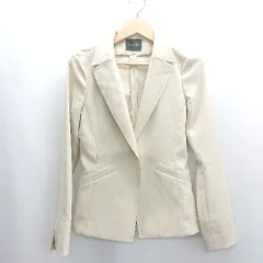 ◇ ⊇ BOSCH ボッシュ 長袖 テーラードジャケット サイズ38 ベージュ レディース E  【1503050009690】