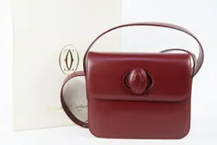 【超美品】Cartier カルティエ マストライン ショルダーバッグ ブランド鞄【QS81】