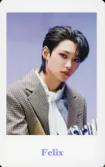 【中古】コレクションカード(男性) Stray Kids/Felix(フィリックス)/裏面白・紫/Stray Kids POPUP STORE「THE SOUND」リリース記念グッズ フォトカードB