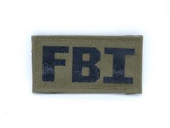 JADE fabbrica 実物生地仕様 FBI 装備 パネルパッチ Sサイズ