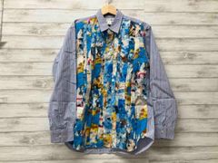 COMME des GARCONS SHIRT コムデギャルソン ストライプシャツ futura サイズS 通年 