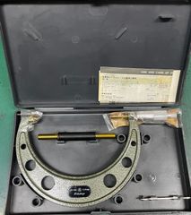 ①【ミツトヨ】マイクロメーター　125-150㎜　0.01㎜　未使用品