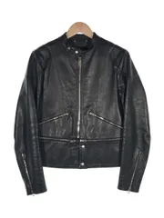 希少 美品 ゴールデングース シングル ライダースジャケット サイズM ブラック Golden Goose レザーライダースジャケット | ブラック | FARFETCH JP