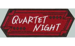 【中古】バッジ・ビンズ 黒崎蘭丸(QUARTET NIGHTロゴ) 「劇場版 うたの☆プリンスさまっ♪ TABOO NIGHT XXXX トレーディングワッペン」 劇場グッズ