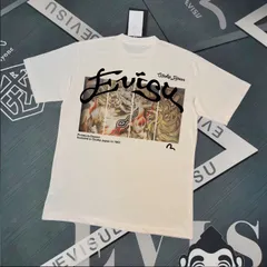 【今日特価】Evisu 2025 プリント T シャツ
