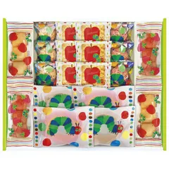 スイーツギフト はらぺこあおむし HPZ-30香典返し 御供 粗供養 詰め合わせ ギフト プレゼント 割引 景品 品物 新築祝い 結婚内祝い 出産内祝い ご挨拶 引っ越し 引越し 内祝い 写真入り メッセージカード のし