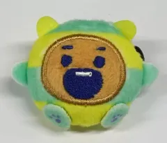 【中古】バッジ・ピンズ SHOOKY(シュガ) オリジナルぬいぐるみバッジ(ベビーモンスター) 「BT21」 ファミリーマート限定