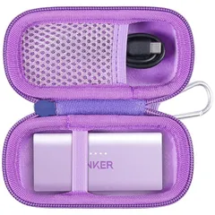 【在庫セール】(ケースのみの販売) Anker Nano Power Bank 621モバイルバッテリー(12W,5000mAh Built-In Lightning Connector)(Built-In USB-C Connector, 22.5W)収