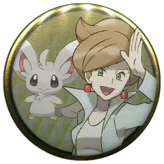 【中古】バッジ・ピンズ(キャラクター) アララギ博士＆チラーミィ 「ポケットモンスター 缶バッジコレクション ～イッシュ地方編A～」ポケモンセンター限定