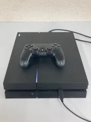 ％【通電確認済み】PS4本体 CUH-1200A 黒 コントローラ【ゲーム機本体】【2】