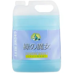 【公式】洗剤 トイレ 緑の魔女 トイレ用洗剤 掃除 用品 液体洗剤 クリーナー 業務用 トイレ業務用 5L ミマスクリーンケア