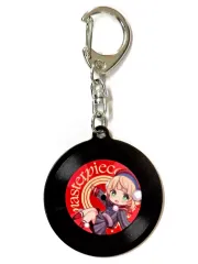 【中古】キーホルダー しぐれうい スペシャルボイス付きレコード型キーホルダー 「バーチャルYouTuber しぐれうい SHIGURE UI 5th Anniversary Live “masterpiece”」 S席チケット購入特典