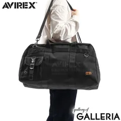 アヴィレックス ボストンバッグ AVIREX EAGLE イーグル ミリタリー パラシュートバッグ 2WAY 30L B4 A4 大容量 メンズ レディース AVX3525 クロのサムネイル
