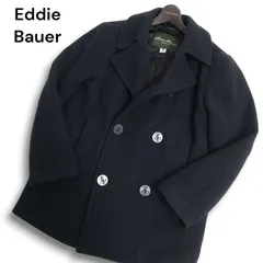 Eddie Bauer Pコート　ウール　ネイビー 2025年最新】エディーバウアー Pコートの人気アイテム - メルカリ