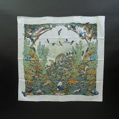 【画】　★ 字画 彩絵双鳳和鳴図卓布 ★　明治期　鳳凰 祥雲 手絵文様　和風絵画 画】 ☆ 字画 彩絵双鳳和鳴図卓布 ☆ 明治期 鳳凰 祥雲 手絵文様 和風