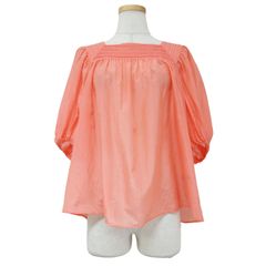 美品 TOMORROWLAND collection ブラウス コットン シルク 23春夏